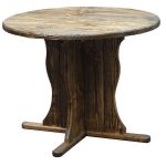 Круглый деревянный стол «Магнолия» (под старину)